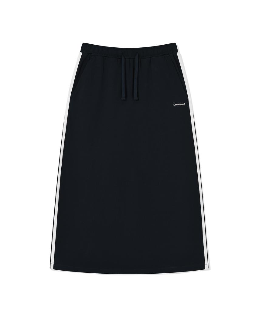Covernat Woman Comfort Long Skirt Navy