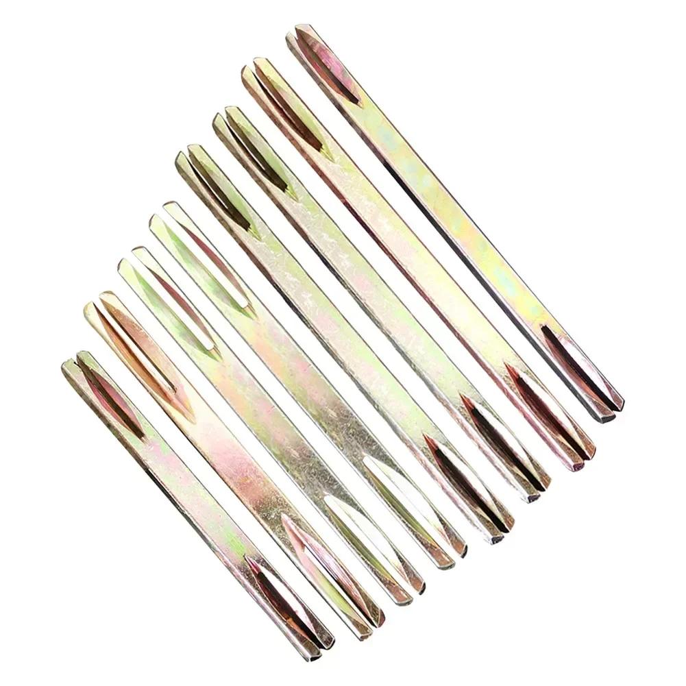 8x8mm 8mm Länge 85-130mm Stahl Eisen Welle Stift Für Fenster Tür Griff Hebel Knauf Vierkantstift