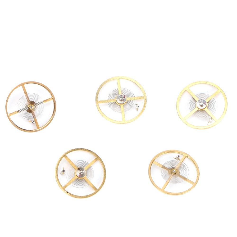 5Pcs Golden Watch Movement Parts Alloy Watch Accessories Watch Repair Parts Watch Repair