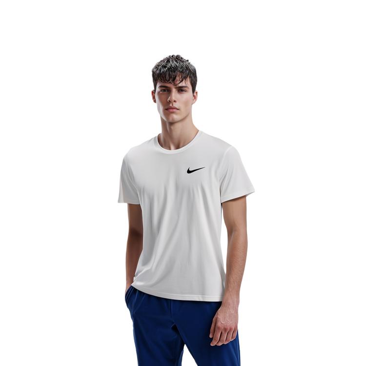 Nike Dri Fit T Shirt Men's White CZ1182-100