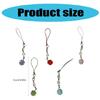 Elegant Crystal Clovers Phone Accessory Youthful Crystal Four Leaf Clovers Phone Hanging Charm Stylish Phone Charm Gift