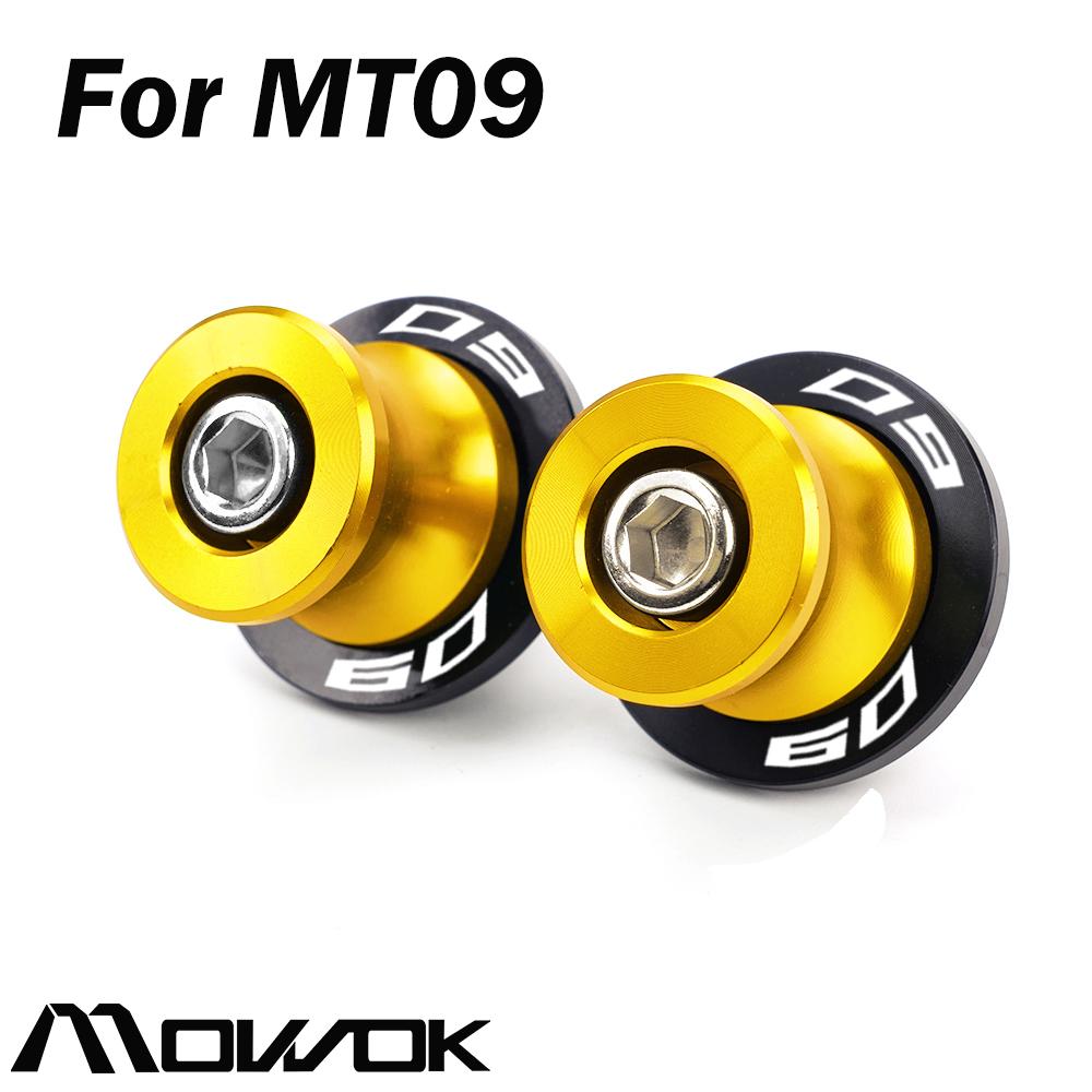 Per YAMAHA MT 07 09 03 10 MT07 MT09 MT03 MT10 2014-2025 2026 Accessori Moto Forcellone forcellone Bobina Slider Cavalletto Viti