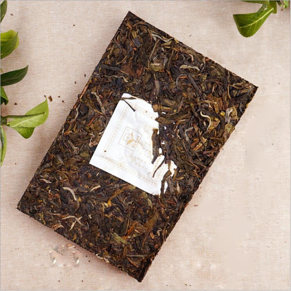 Natural Herbal Energy Tea Pu-erh Brick 200g Wild Raw Yunnan for Adults
