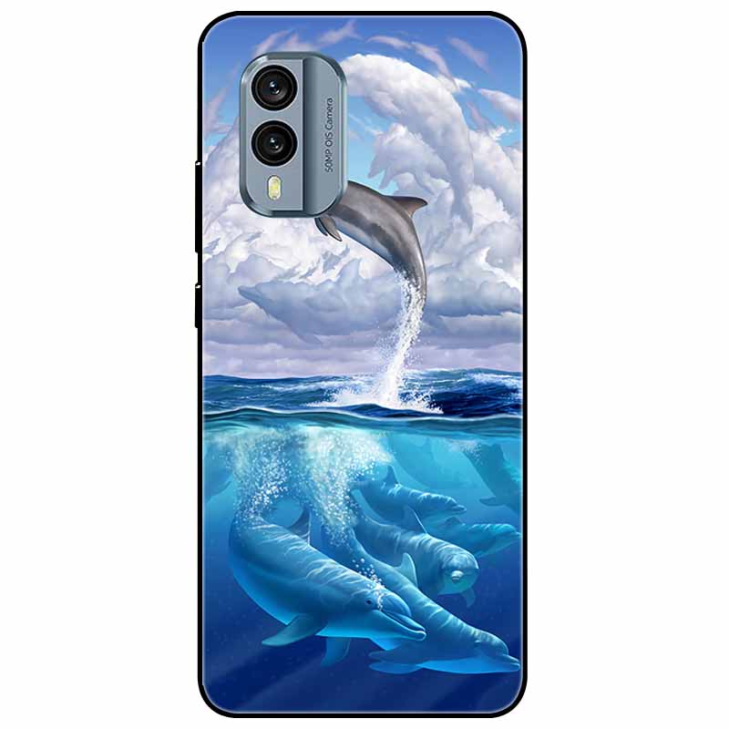 Soft Case for Nokia X30 5G NokiaX30 Cover Fashion Wolf TPU Silicone Fundas Capa For Nokia X30 5G Case X 30 NFC Protective Lion