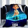 1pc, Disney Pixar Luca Inspired Home Decor Blanket Perfect for Couch, Bed, Travel, Camping, Car