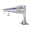 Highway Three-Wave Corrugated Anti-collision Steel Guardrail, Hot-Dip Galvanized for Rural Roads