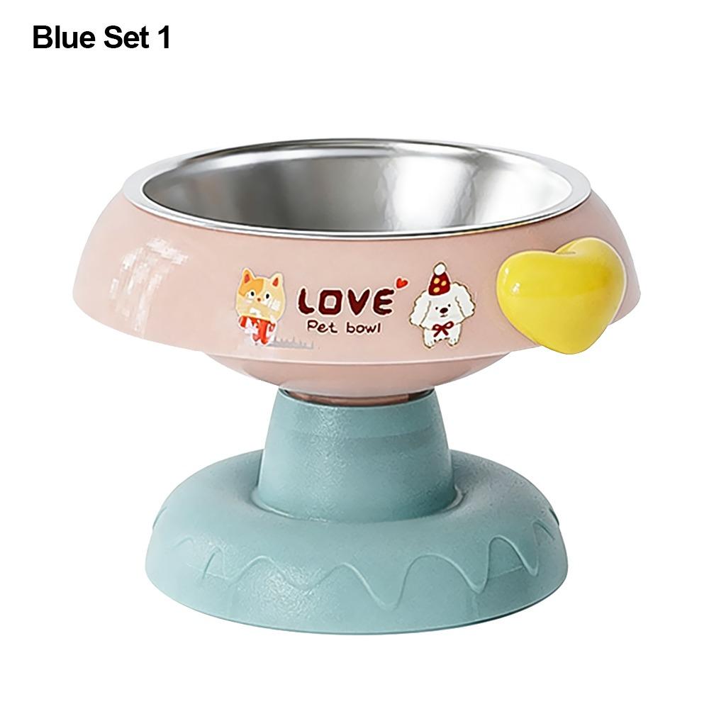 Non-slip Cat Food Bowl Elevated Cat Water Bowl Durable Cat Bowls  for Puppy Cat