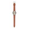 Casio STANDARD series 50 meters waterproof quartz movement leather strap Japanese and Korean watch women's watch gold dial LTP-1358L-5A