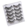Makeup Tools Thick Cross Wispy Eye Lash Extension 3D Soft Mink Hair False Eyelashes Natural Long