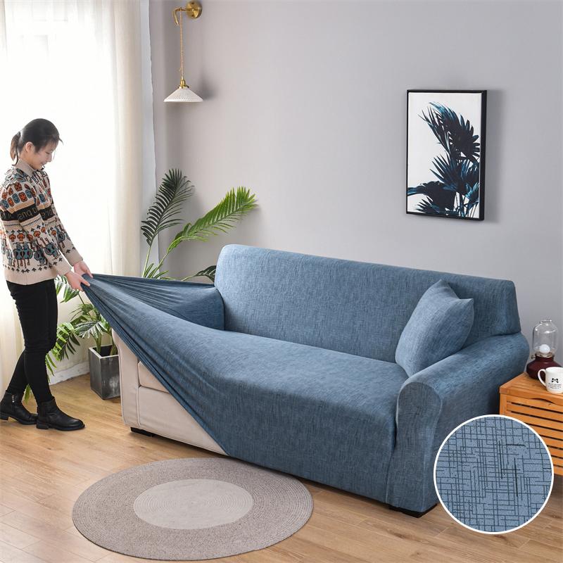 

Геометрические чехлы для дивана для гостиной Эластичный чехол на диван Стрейч Все включено Чехол на кресло Чехол на диван 1/2/3/4-местный 1pc1-seat 90-140cm