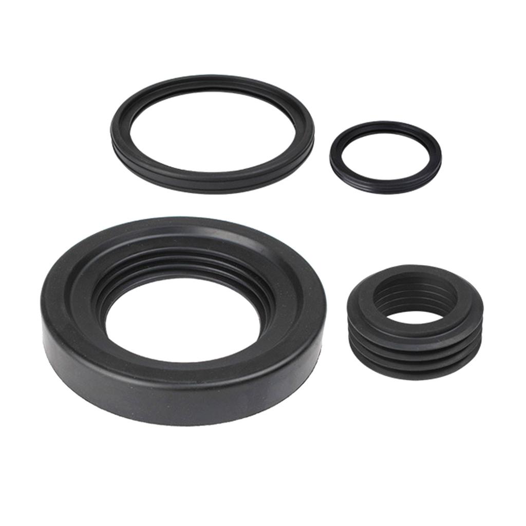 Zestaw pierścieni uszczelniających do toalety montowanej na ścianie Gumowe uszczelki Odporna na ciśnienie uszczelka do toalety zapobiegająca wyciekom i kontrolująca zapachy