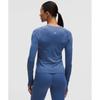 Lululemon Swiftly Tech Long Sleeve Shirt 2.0  Waist Length Brilliant Blue Brilliant Blue