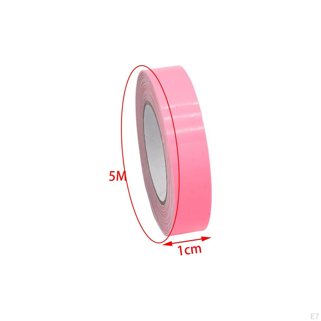 Fluorescent Tape, Waterproof Safety , 10 Mm × 5 M, Durable, Glows in The Dark, Self-adhesive