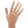 NON BRAND - diamondRing ring 18K Pink Gold/diamond #14.5(JP Size) Array