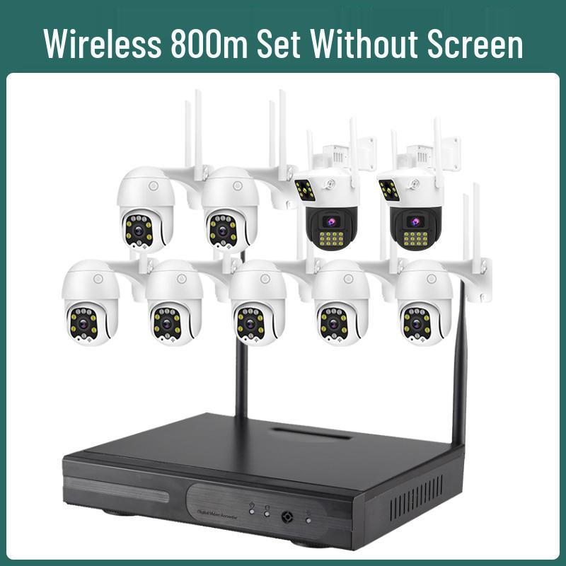 Wireless HD All-in-One Camera System for Home & Outdoor - No Wiring Needed