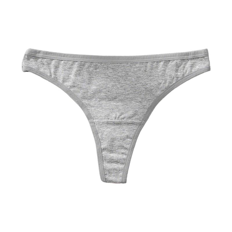 Women Solid Color Thong