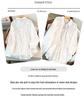 Plus Size Women's Long-Sleeved Summer Shirt - Slimming, Fresh, and Casual Design for 300 Jin 
