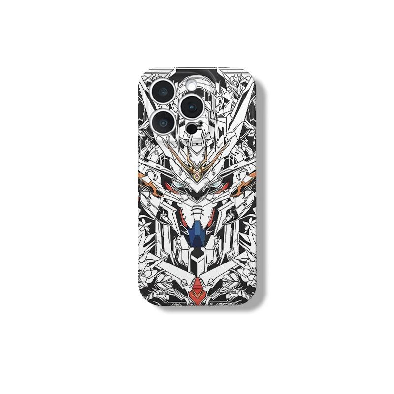 Animation mecha is suitable for Apple 17promax cartoon cute iPhone16Pro lens all-inclusive new model apple 17promax