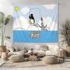 Tenture Murale Pingu Pingouin Tapisseries Personnalisables de Styles Variés Accrochages Muraux Impression de Photos de Célébrités Accrochages Muraux