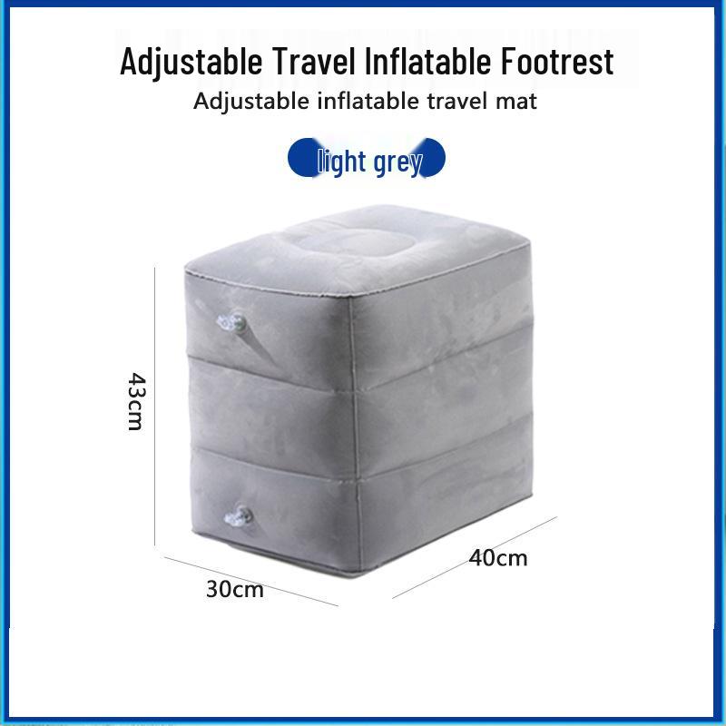 Two-Layer Portable Inflatable Footrest Mat for Yoga & Travel