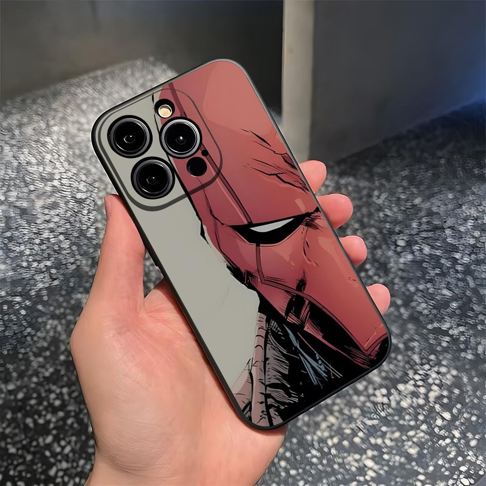 Cartoon Red Hood Phone Case For 17 Pro Max Iphone 14 16 Pro Max 12 15 Plus 13 Pro 11 Xr X Xs 8 7 Plus Back Cover