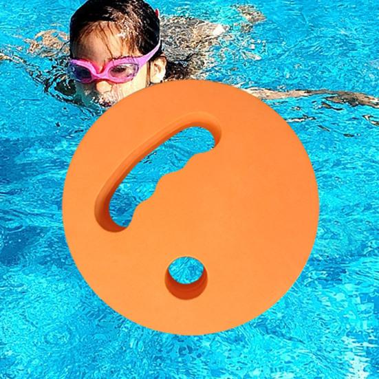 2Pcs Water Exercise Discs EVA Foam Handheld Swim Disc Pool Resistance Water Weights Adults Beginner Swimming Pool Aquatic Exercise Water Aerobic