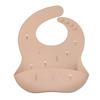 noüka Platinum Silicone Baby Bib Dino Adjustable Mealtime Apron with Wide Pocket Dishwasher Safe