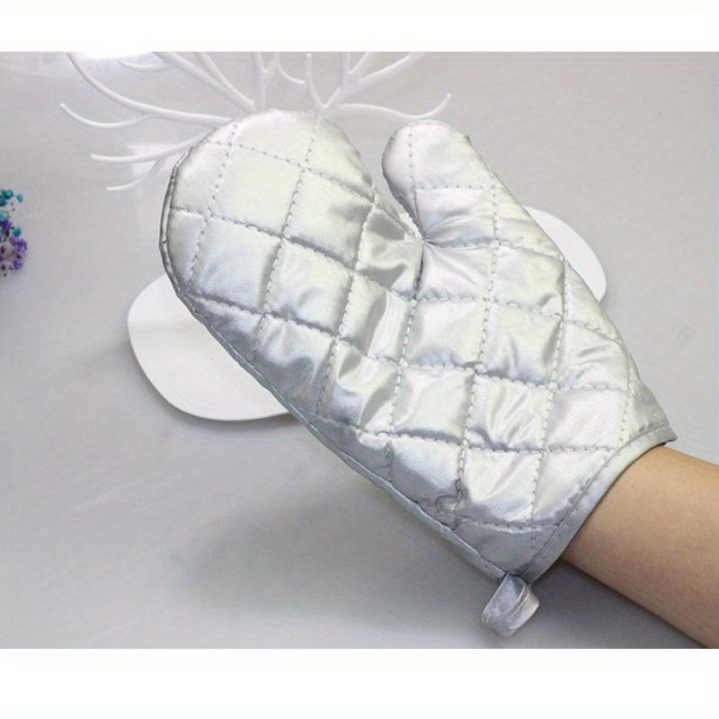 

1 пара прихваток для духовки, утолщенные утепленные перчатки, термостойкие перчатки, защищающие от ожогов, прихватки для духовки на кухне