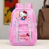 Cinnamoroll Cartoon Print Backpack Girls School Travel Bag Lightweight Large Capacity Nylon Bookbag Grades 3-4