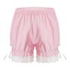 Kids Girls Bloomers Pettipants Elastic Waist Pumpkin Shorts Summer Solid Color Safety Bottoms