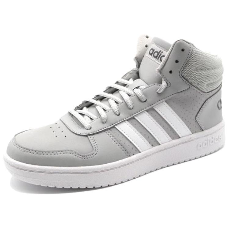 adidas Hoops 2.0 Mid  Grey  Men s FW4477 EU 39⅓