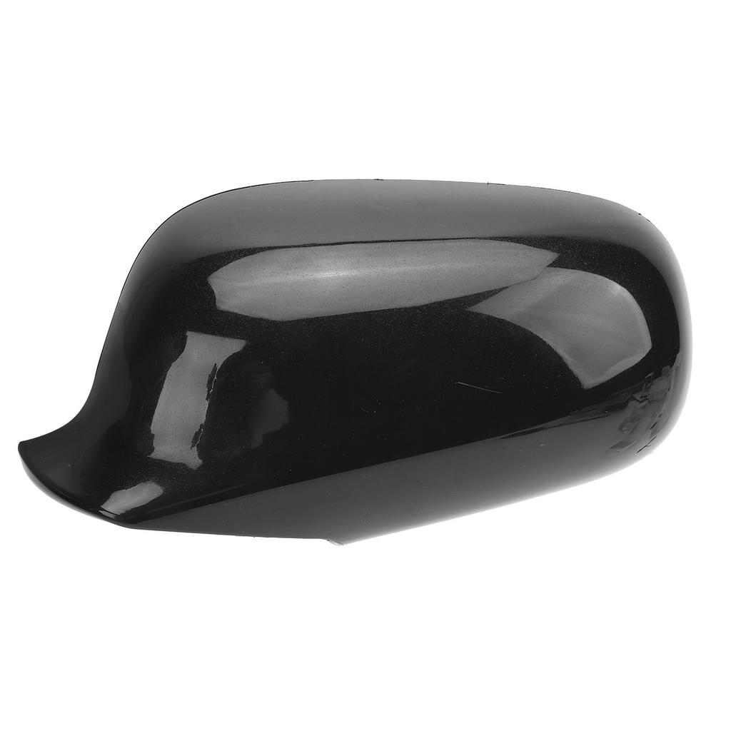 Wing Mirror Cover Stylish Exterior Rear View Mirror Housing Glossy Black Door Wing Mirror Cap Replacement for Saab 9 3