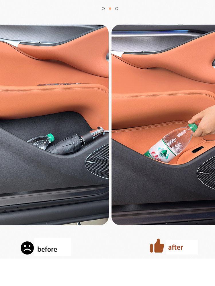 For BYD Sea Lion 07 EV Door Panel Storage Bag Anti Slip Pad Door Groove Storage Pocket Storage Supplies Car Interior Accessories