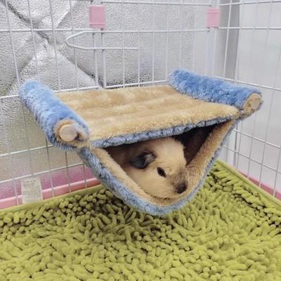 Warm Pet Hammock Double-layer Hanging Nest Bed Pet Toy Suspended Hammock  Small Animal