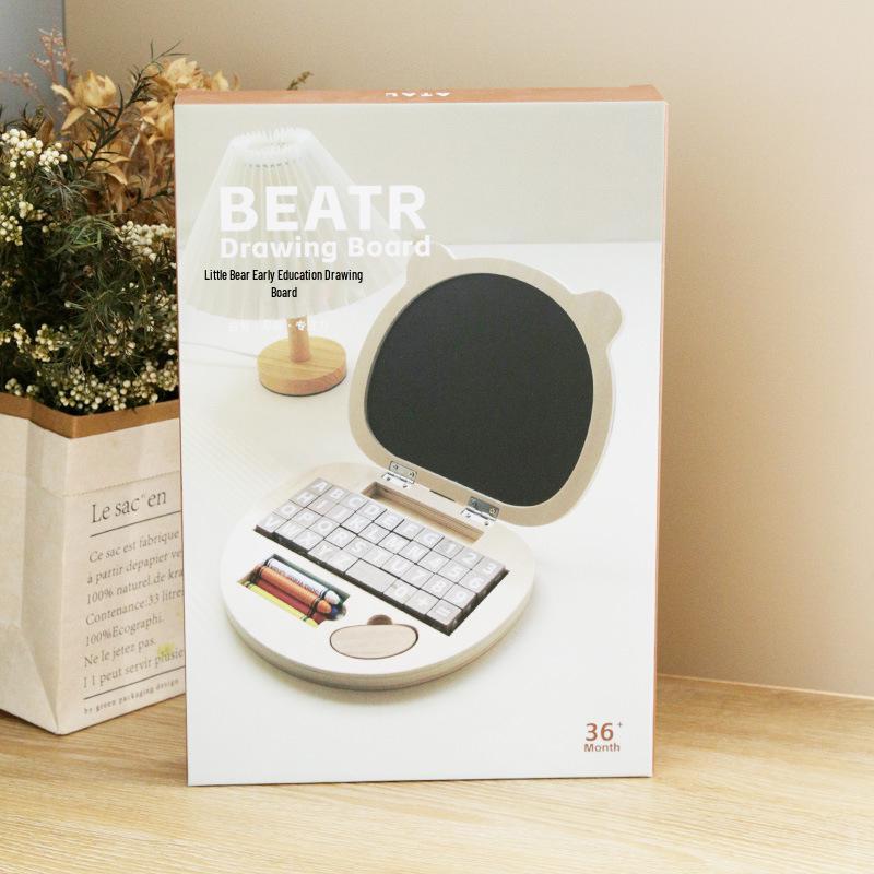 Children's Creative Laptop Design Drawing Board Pretend Play Toy