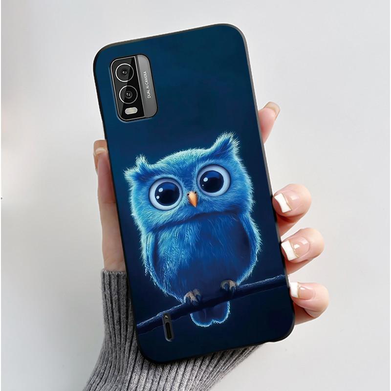 Phone Case for Nokia C210 C110 C300 Cases Luxury Dragon Cute Cool Boys Girls Black Soft TPU Protective Cover Shockproof Fundas