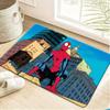 1pc, Floor Mat, Superhero & Classic  Hero Themed Design, Multiple Sizes, Suitable for Living Room, Bathroom, Kitchen, Hotel, B