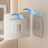 Wall Mounted Hair Dryer Holder with Non-Slip Pad air Dryer Storage Rack Dryer Hair Stand  Bathroom