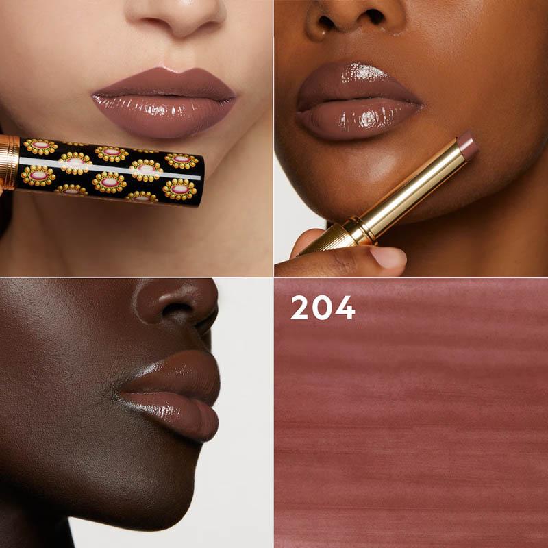 Gucci Rouge De Beauté Brillant,Moisturising, Plumping,Long-lasting Shine Lipstick