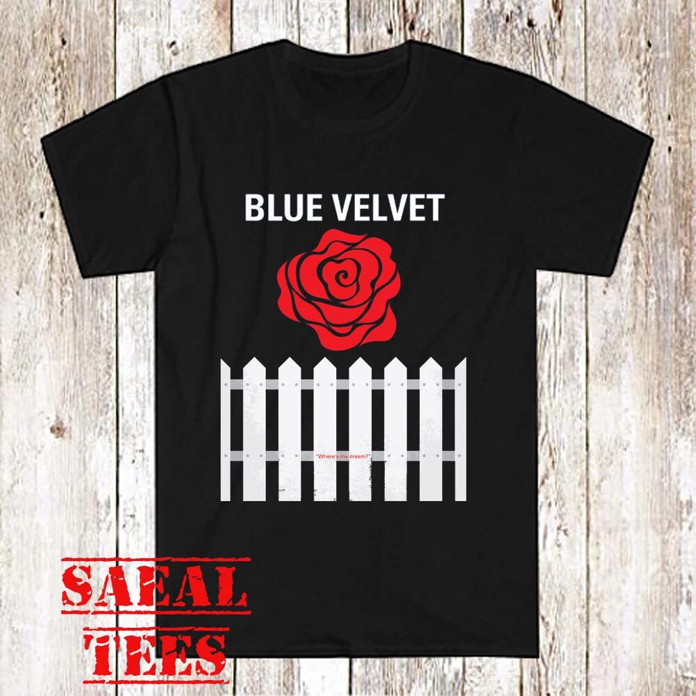 BLUE VELVET 1986 Movie Men s Black Size S-5XL S