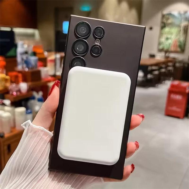 Luxury Matte Magnetic Case for Samsung S25 S24 S23 S22 Ultra S21 S20 Plus Capa for Samsung Note 20 Ultra Magsafe Phone Cover