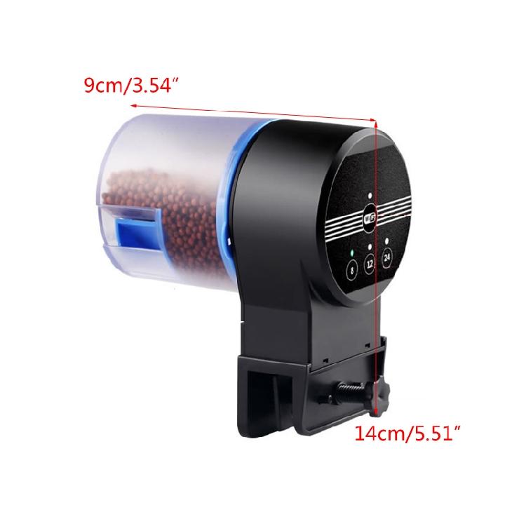 Automatic Fish Feeder USB Charging Battery Powered Food Dispenser for Fish for T