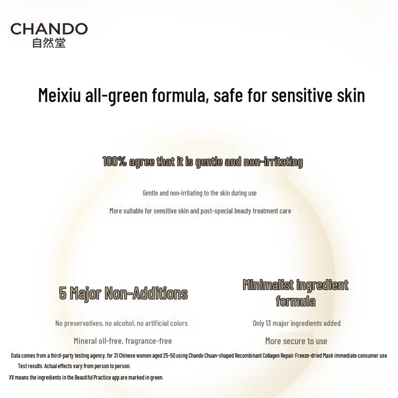 CHANDO Type III Recombinant Collagen Repair Lyophilized Mask