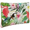 Outdoor Sofa Cushion Set 3 Pcs Multicolored Polyester