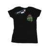 Marvel Womens/Ladies Hulk Tattoo Fist Breast Print Cotton T-Shirt