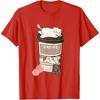 Süßes Katzencafé, Kawaii Katzenkaffee, Anime Neko Kitty, Katzen Wortspiele T-Shirt