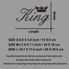King Crown Decals And Bumper Creativeandfunny Stickers For Cartoon Fansandloverhigh Quality For Car Trucks Motorcycles And Laptops