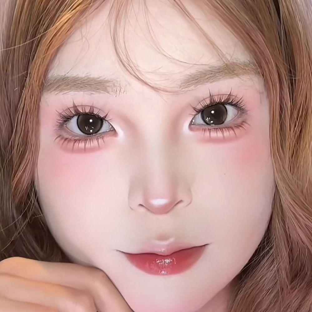 With Jelly Glue Strips Self-Adhesive Eyelashes Glue Free Manga Lashes Popular False Eyelashes Girl