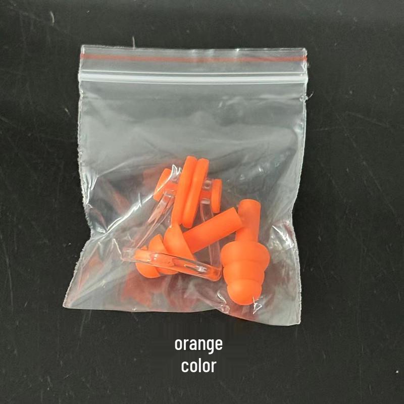 Nose Clip & Waterproof Silicone Earplugs for Swimming - Universal Fit for Adults & Children