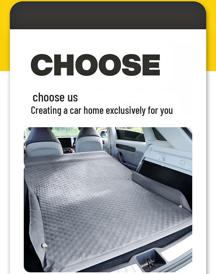 Automatic Inflatable Car Bed - Rear Seat & SUV Trunk Mattress